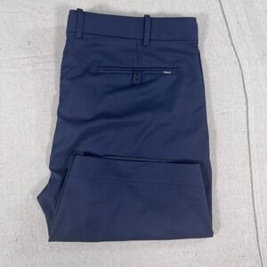 Polo Ralph Lauren Performance Shorts Mens 36 Navy Blue Golf Athletic 9" Inseam